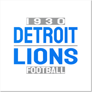 Detroit Lions classic Posters and Art